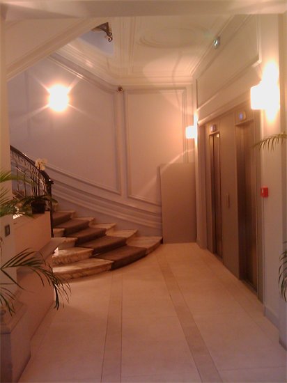 Hall d'entrée avenue Kléber Paris 16ème